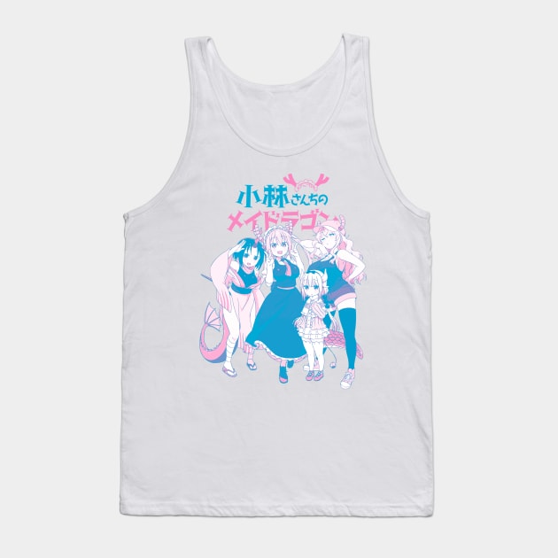 Miss Kobayashi's Dragon Maid Tank Top by TobiGL